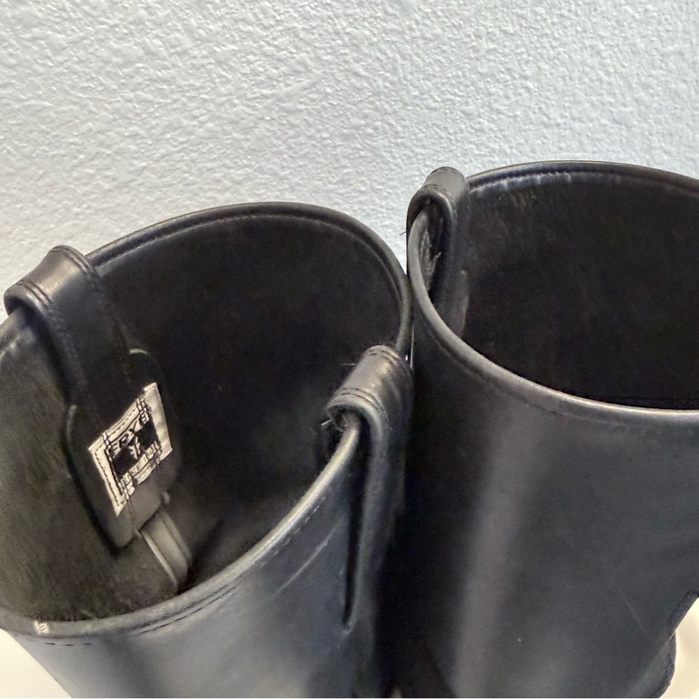 Men’s Frye harness motorcycle boots black size 11 - Picture 6 of 7